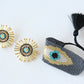 Burst Earring Black