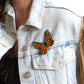 Butterfly Monarch Embera Pin
