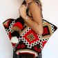 Tassel Tote Red