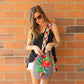 Flores Mochila Blanco