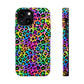 Bespattered Facade Candy Coated Neon Leopard MagSafe Tough Case