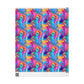 Bespattered Facade Rainbow Flow Wrapping Paper | Three Sizes | Glossy or Matte
