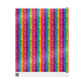 Bespattered Facade Rainbow Stripes Wrapping Paper | Three Sizes | Glossy or Matte