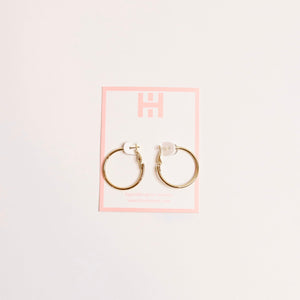 The Holly Hoop - Gold , 1 Inch