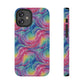 Bespattered Facade Rainbow Nebula Impact-Resistant Case