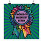 Bespattered Facade "World's Sleepiest B*tch" Rainbow Giclée Archival Matte Paper Prints