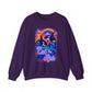 Bespattered Facade Whimsical "Eat the Rich" Orcas Unisex Heavy Blend™ Crewneck Sweatshirt