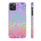 Bespattered Facade Rainbow Leopard Snap Case