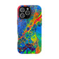 Bespattered Facade Rainbow Impact-Resistant Case