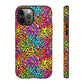 Bespattered Facade Rainbow Leopard Tough Case