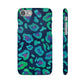 Bespattered Facade Emerald Leopard Snap Case