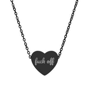 CUSTOM Engraved Personalized Heart Necklace
