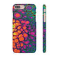 Bespattered Facade Neon Butterfly Snap Case