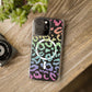 Bespattered Facade Pastel Rainbow Leopard MagSafe Clear Impact Case