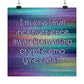 Bespattered Facade "Cryptic Emo Lyrics" Rainbow Giclée Archival Matte Paper Prints