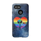 Bespattered Facade Rainbow Extraterrestrial Pride Tough Case