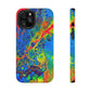 Bespattered Facade Rainbow Impact-Resistant Case