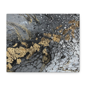Bespattered Facade You're Golden Stretched Matte Canvas Art Prints | Multiple Sizes