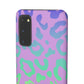 Bespattered Facade Rainbow Leopard Snap Case