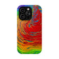 Bespattered Facade Rainbow Vortex Impact-Resistant Case