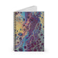 Bespattered Facade Bejeweled Spiral Notebook - Lined Pages