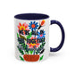 "We're All In This Together..." Rainbow Flowers Mug | Eight Colors | 11oz or 15oz