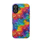 Bespattered Facade Rainbow Swirls MagSafe Tough Case
