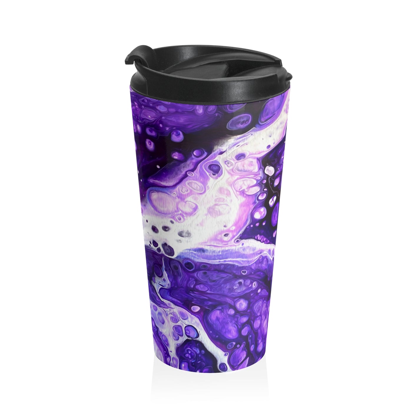 Bespattered Facade Purple Haze Stainless Steel Travel Mug