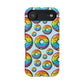 Bespattered Facade Rainbow Sprinkle Donut Impact-Resistant Case