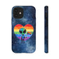 Bespattered Facade Rainbow Extraterrestrial Pride Tough Case