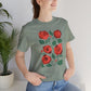 Red Roses Bella Canvas Unisex Jersey Short Sleeve Tee