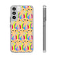 Bespattered Facade 90s Flashback Rainbow Trolls Clear Case