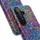 Bespattered Facade Party Time Rainbow Confetti Dots Tough Case