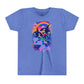 Bespattered Facade Rainbow Eat the Rich Colorful Retro Orcas Youth Short Sleeve Tee