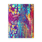 Bespattered Facade Fluid Art Abstract Painting Stretched Matte Canvas Art Prints | Multiple Sizes