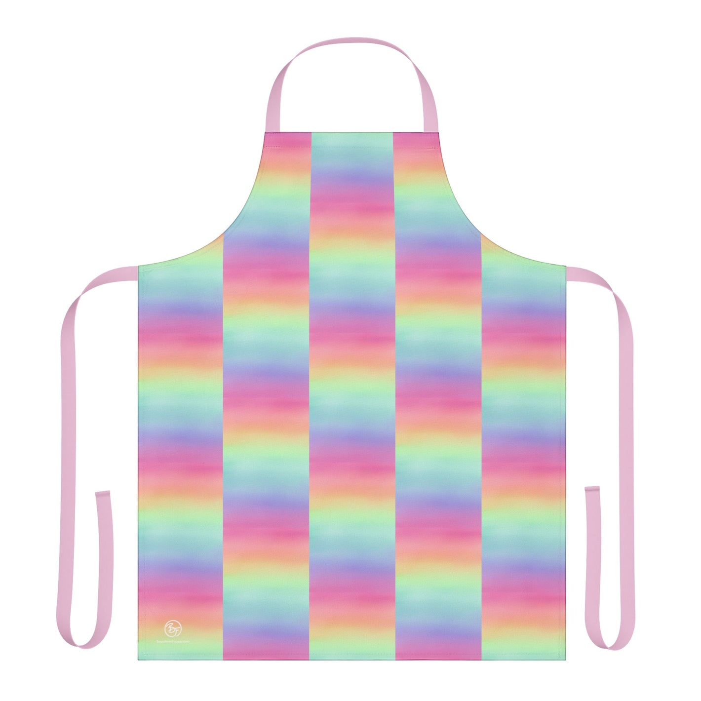 Bespattered Facade Prismatic Tie-Back Canvas Apron