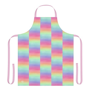 Bespattered Facade Prismatic Tie-Back Canvas Apron