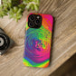 Bespattered Facade Tasty Neon Swirl Tough Case