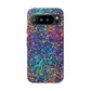 Bespattered Facade Party Time Rainbow Confetti Dots Tough Case