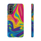 Bespattered Facade Vibrant Flow Impact-Resistant Case