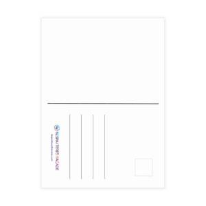 Bespattered Facade "Eat the Rich" Orcas Postcards (no envelopes) | Sets of 10, 30, or 50