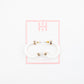 Mini Hoops - White