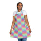 Bespattered Facade Prismatic Tie-Back Canvas Apron