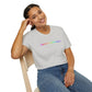 Bespattered Facade Rainbow is the New Black Unisex Softstyle T-Shirt