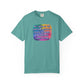 Bespattered Facade "Cause a Scene" Colorful Premium Unisex Comfort Colors Garment Dyed 100% Cotton T-Shirt