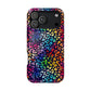Bespattered Facade Rainbow Paint Splatter Leopard Impact-Resistant Case