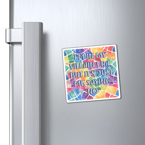 Bespattered Facade "In My Villain Era" Refrigerator Magnet