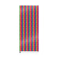 Bespattered Facade Rainbow Stripes Wrapping Paper | Three Sizes | Glossy or Matte