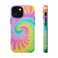 Bespattered Facade Pastel Rainbow Tie Dye MagSafe Tough Case