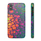 Bespattered Facade Neon Butterfly Snap Case